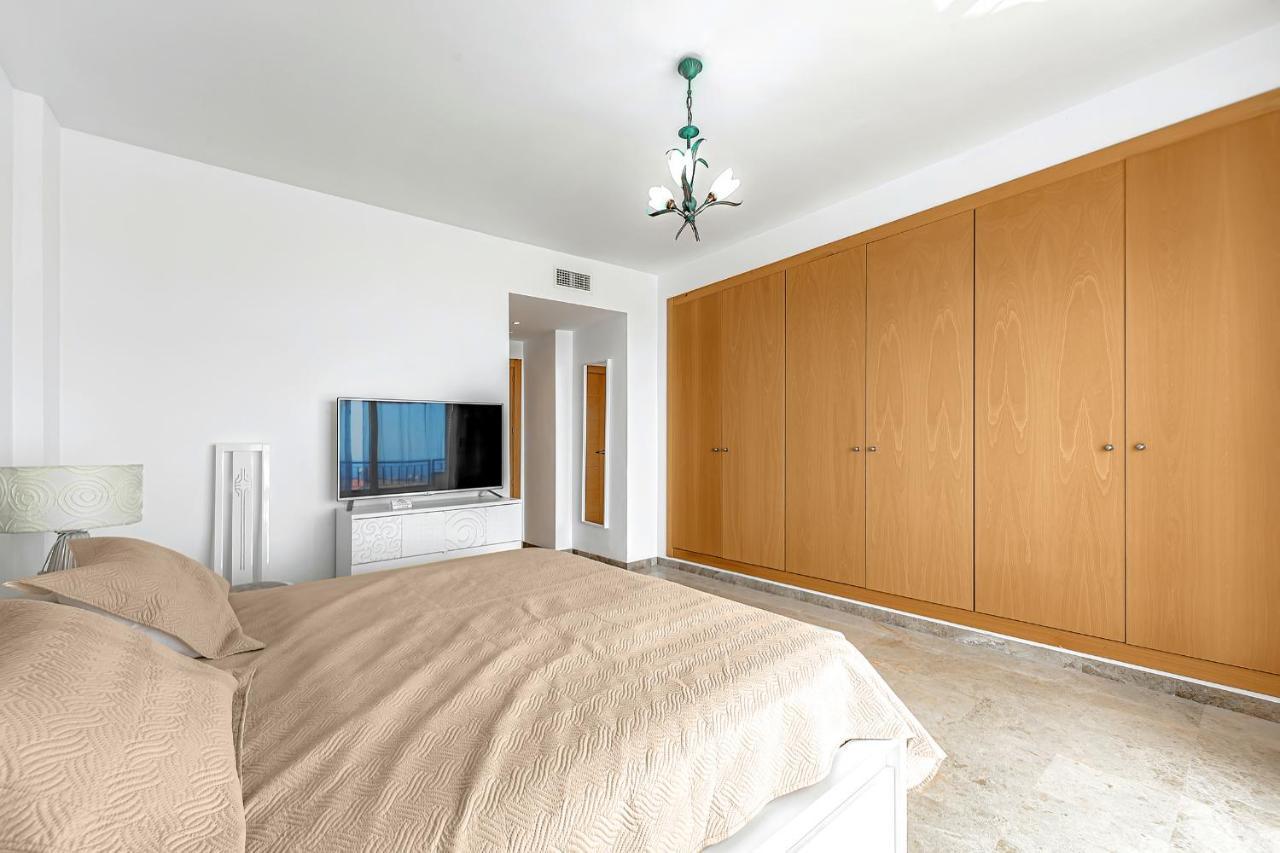 Spacious Ocean View Family Townhouse Puerto de Santiago  Luaran gambar