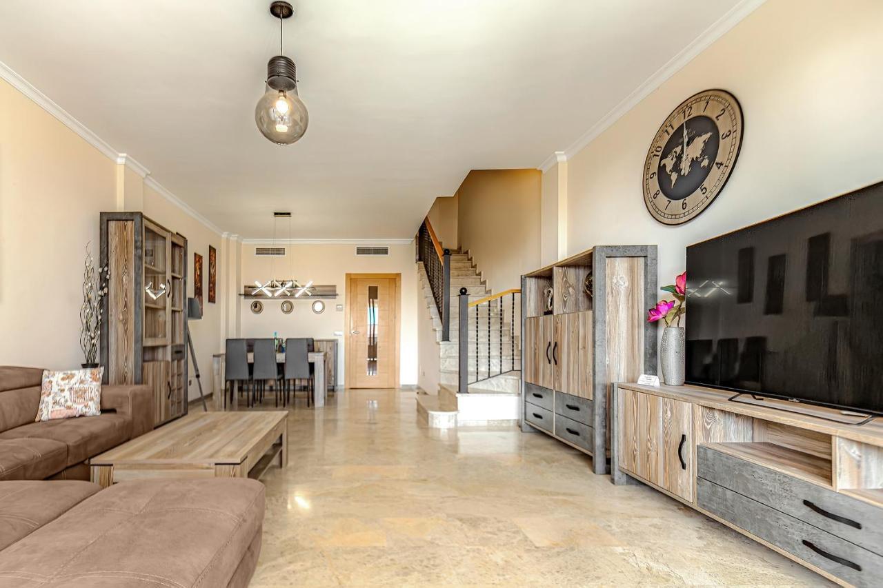 Spacious Ocean View Family Townhouse Puerto de Santiago  Luaran gambar