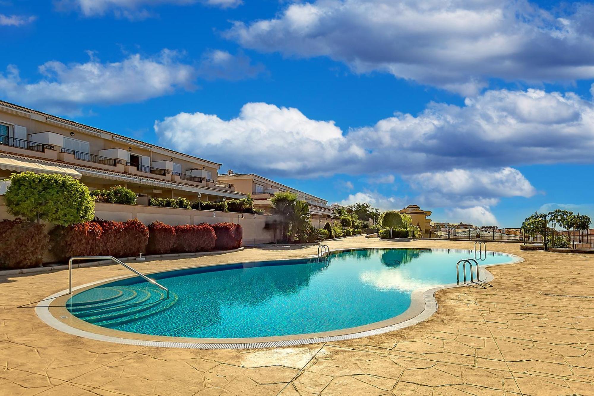 Spacious Ocean View Family Townhouse Puerto de Santiago  Luaran gambar