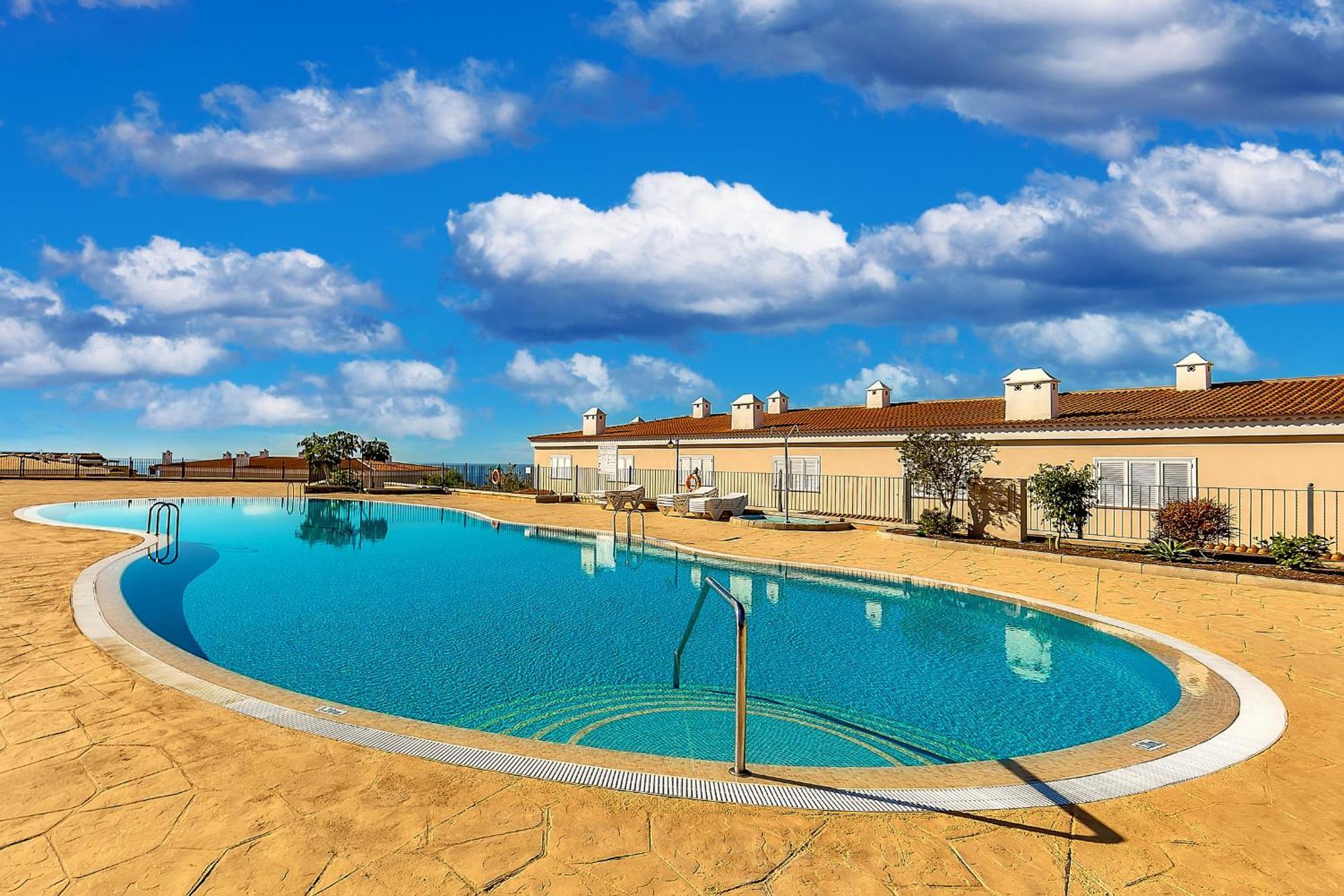 Spacious Ocean View Family Townhouse Puerto de Santiago  Luaran gambar
