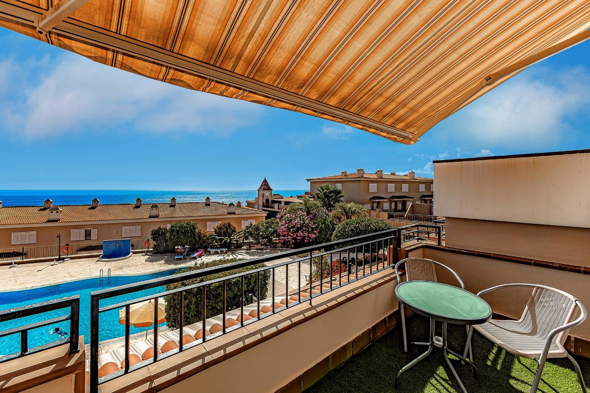 Spacious Ocean View Family Townhouse Puerto de Santiago  Luaran gambar
