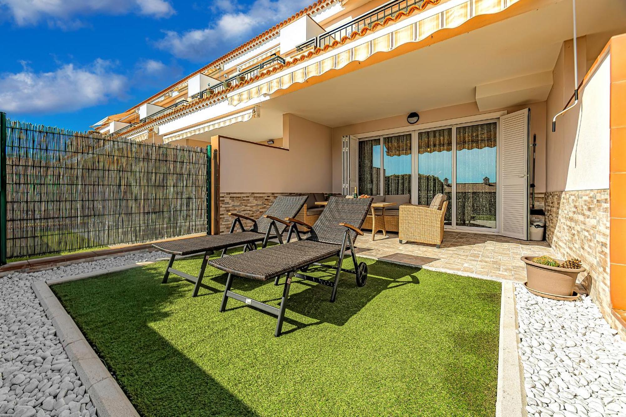 Spacious Ocean View Family Townhouse Puerto de Santiago  Luaran gambar